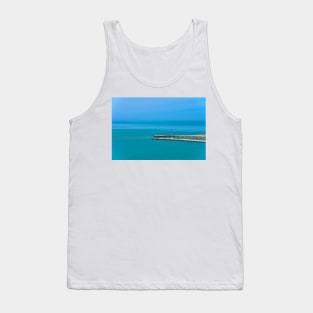 Lake Huron on a Calm, Early Spring Day Tank Top